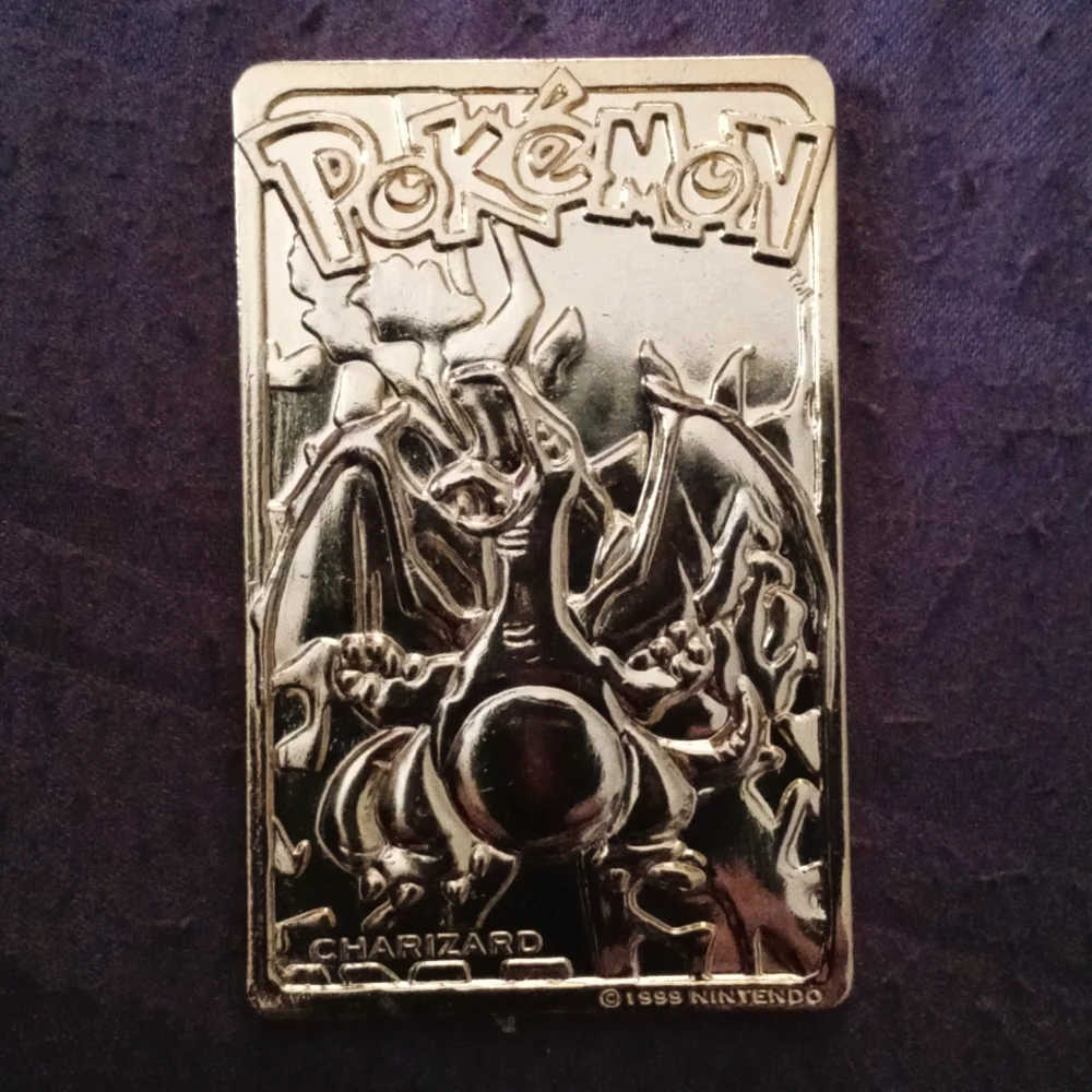 Pokemon | Other | Goldplated Pokemon Card Charizard 6 999 Mcdonalds  Collection | Poshmark